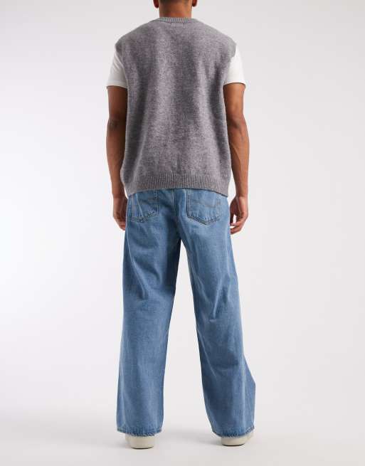 Jack & Jones - Dave - Jean ultra-baggy - Bleu, 3 de 5