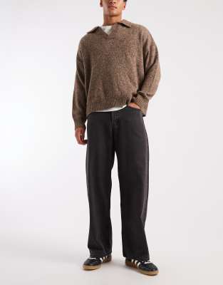 Jack & Jones - Dave - Jean ultra baggy - Noir