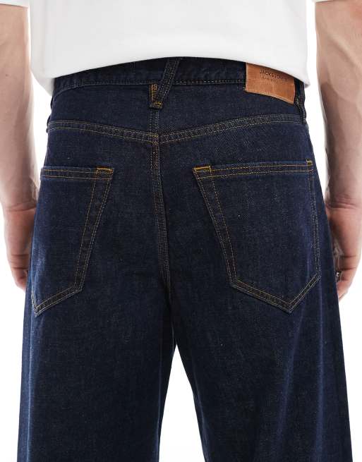 Jack & Jones – Dave – Jeansy o szerokim kroju w kolorze indygo, 4 z 5