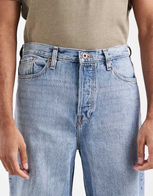 Jack & Jones – Dave – Ljusblå vida jeans, 5 av 5