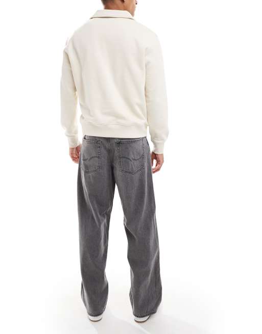Jack & Jones - Dave - Super baggy jeans in grijs, 2 van 5