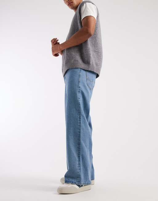 Jack & Jones – Dave – Superweite Jeans in Blau, 2 von 5