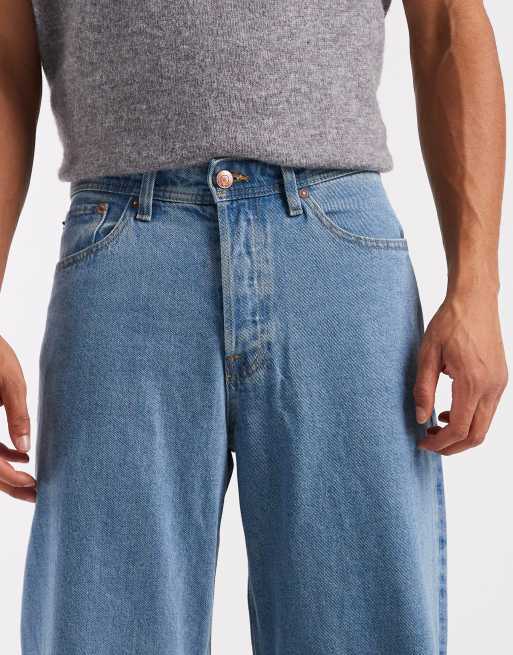 Jack & Jones – Dave – Superweite Jeans in Blau, 4 von 5
