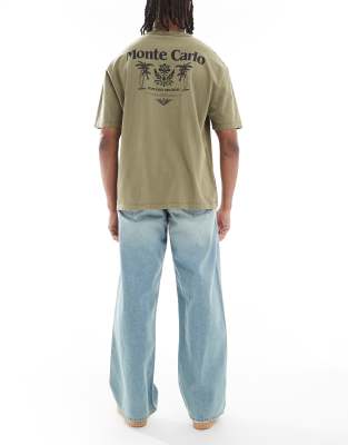 Jack & Jones Dave Wide Fit Jeans In Blue