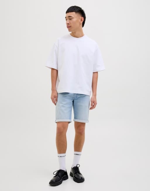 Jack & Jones - Denim short in blauw