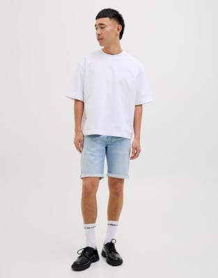 Jack & Jones Denim shorts in blue denim - view 1