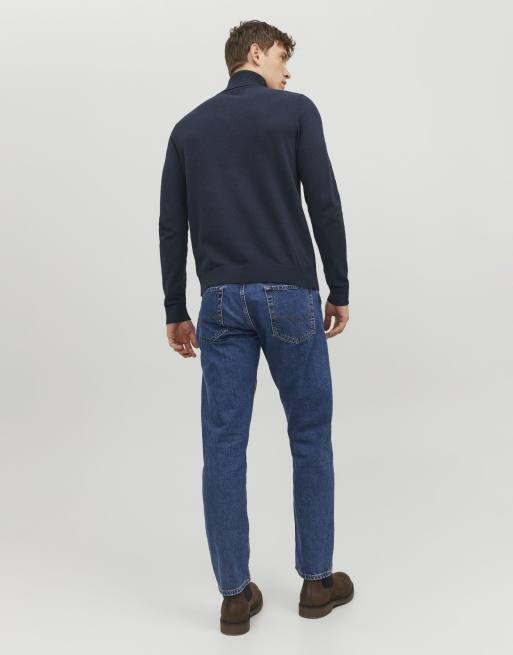 Jack & Jones dolcevita blu navy, 2 di 7