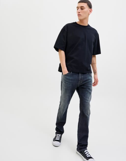 Jack & Jones – Dopasowane niebieskie jeansy, 6 z 7