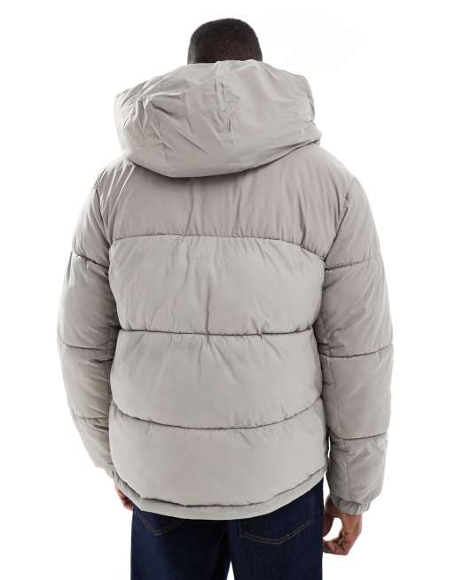 Jack & Jones - Doudoune à capuche - Gris, 3 de 5