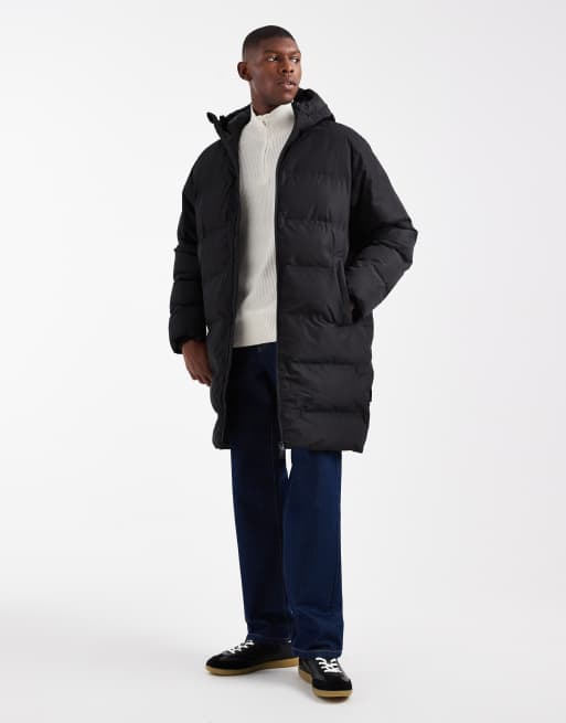 Jack & Jones - Doudoune longue à capuche - Noir, 2 de 5
