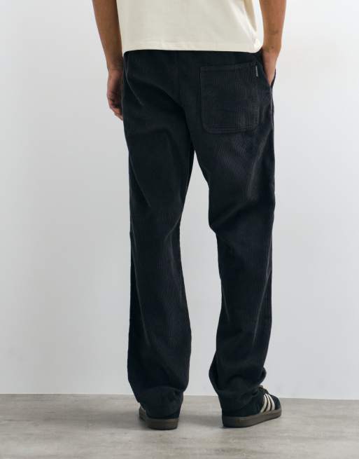 Jack & Jones drawstring cord pants in black, 5 of 5
