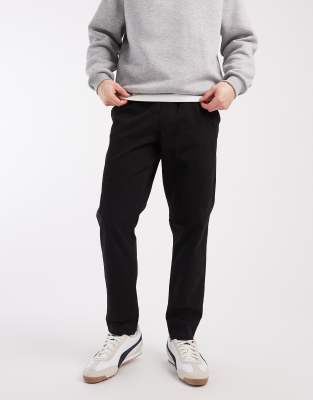 Jack & Jones Drawstring Waist Chinos In Pink