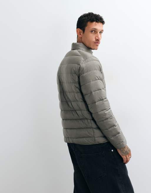Jack & Jones dunpufferjacka i beige, 5 av 5
