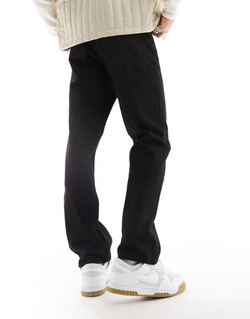Jack & Jones Eddie baggy fit jeans in black , 3 of 5
