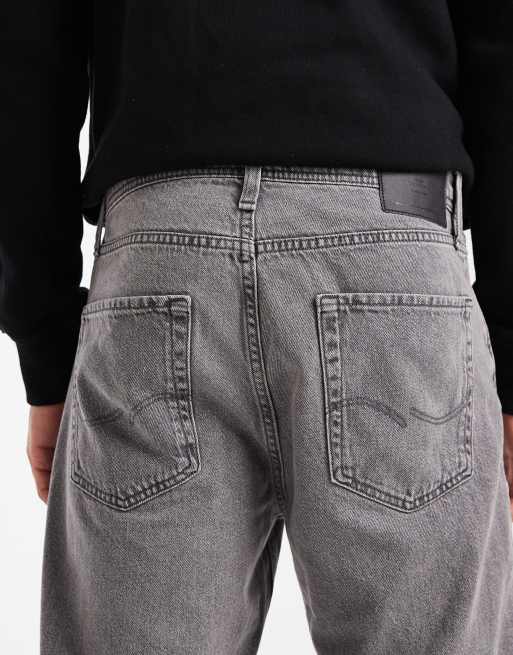 Jack & Jones Eddie baggy jean in grey, 4 of 5