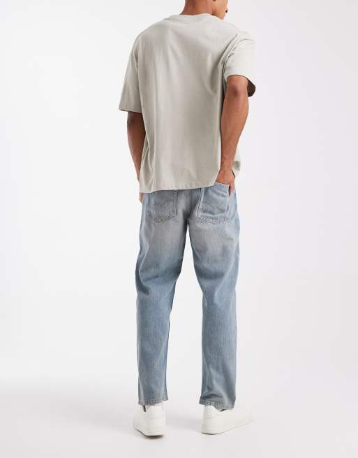 Jack & Jones Eddie baggy jeans in blue, 2 of 5