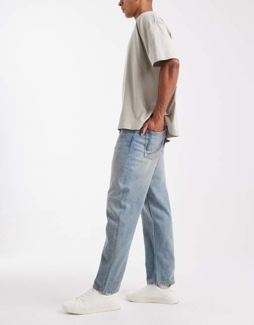 Jack & Jones Eddie baggy jeans in blue, 3 of 5