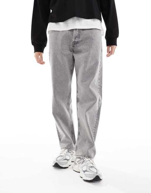 Jack & Jones - Eddie - Posede jeans i grå vask