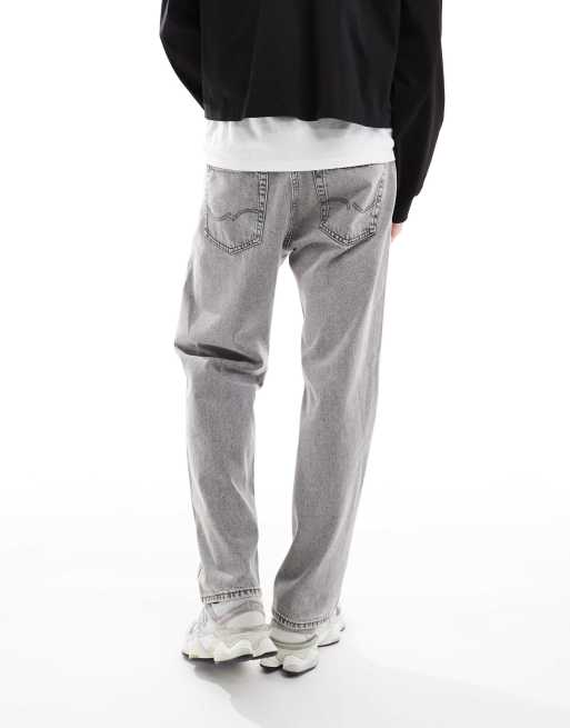 Jack & Jones - Eddie - Posede jeans i grå vask