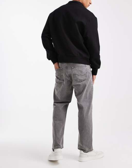 Jack & Jones Eddie baggy jeans in gray