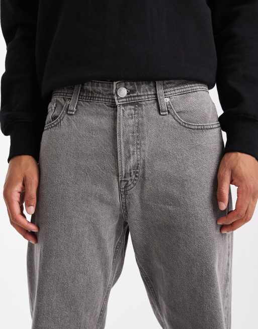 Jack & Jones Eddie baggy jeans in gray