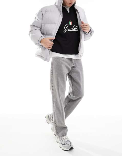 Jack & Jones Eddie baggy jeans in grey wash - view 1