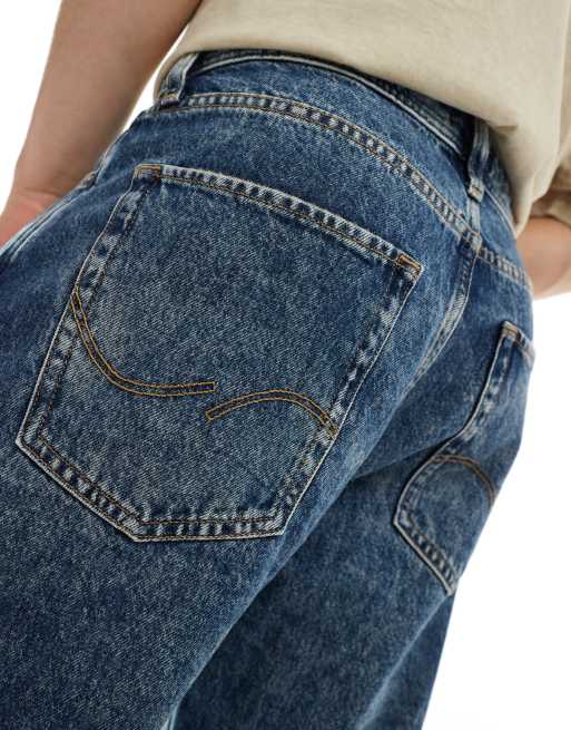 Jack & Jones - Eddie - Forvaskede blå jeans med løs pasform , 4 af 5
