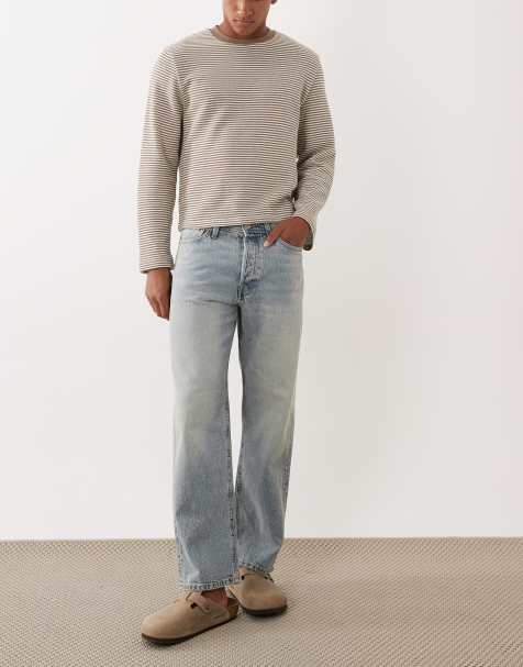 Jack & Jones – Eddie – Jasnoniebieskie jeansy o luźnym kroju - view 1