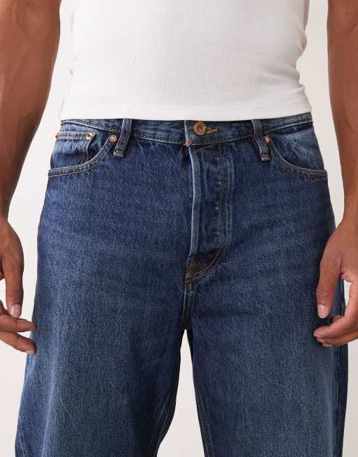 Jack & Jones - Eddie - Jean ample - Bleu moyen, 4 de 5