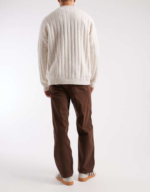 Jack & Jones - Eddie - Jean ample style workwear - Marron, 2 de 5