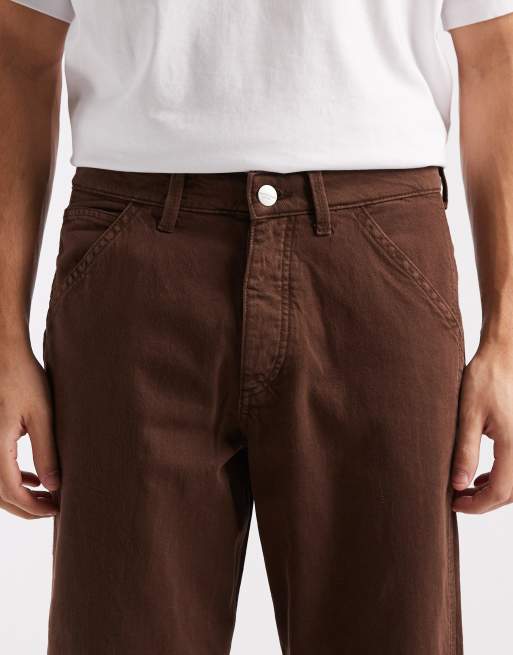 Jack & Jones - Eddie - Jean ample style workwear - Marron, 5 de 5