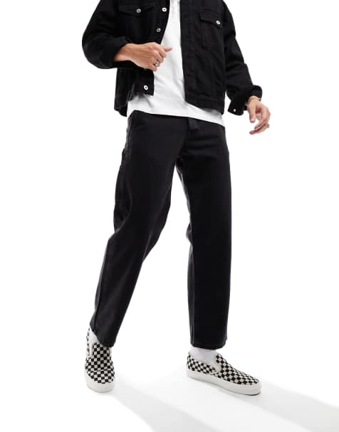 Jack & Jones - Eddie - Jean charpentier ample - Noir - view 1