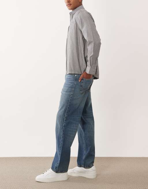 Jack & Jones - Eddie - Jeans ampi blu medio, 2 di 5