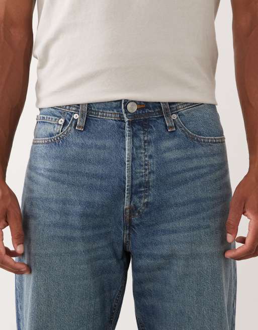 Jack & Jones - Eddie - Jeans ampi blu medio, 4 di 5