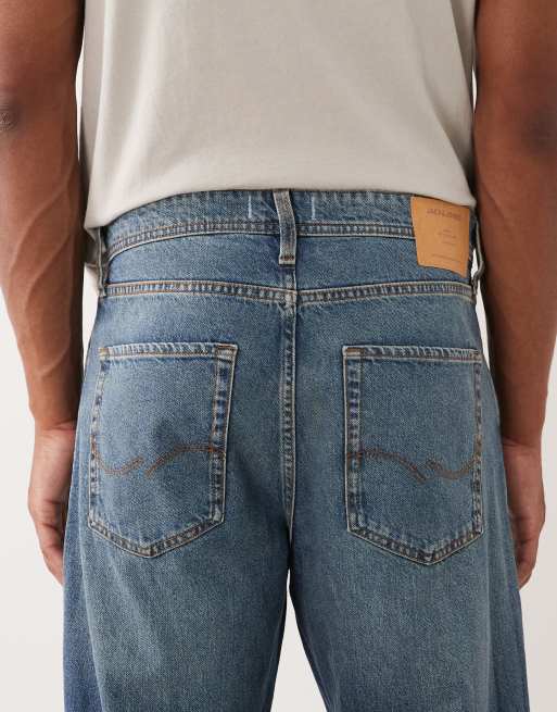 Jack & Jones - Eddie - Jeans ampi blu medio, 5 di 5