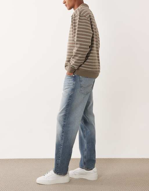 Jack & Jones - Eddie - Jeans ampi blu slavato, 2 di 5