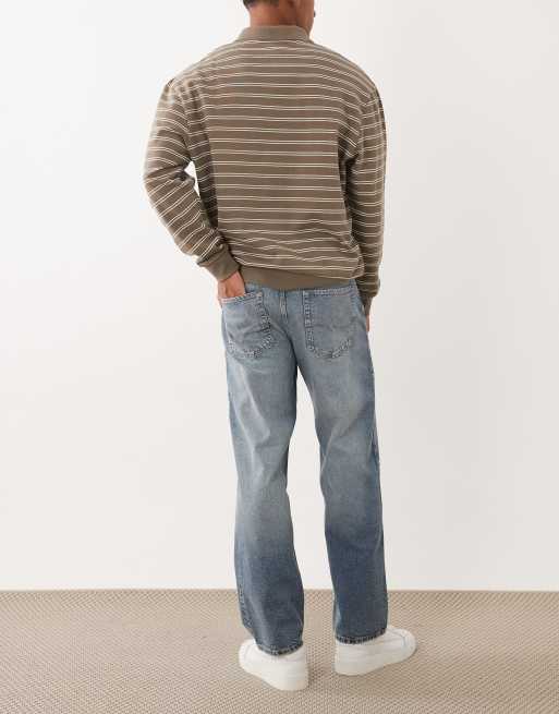 Jack & Jones - Eddie - Jeans ampi blu slavato, 3 di 5