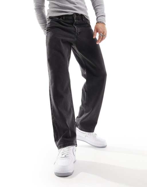 Jack & Jones - Eddie - Jeans larghi nero slavato, 5 di 5