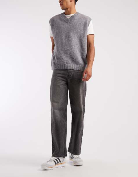 Jack & Jones - Eddie - Jeans med løs pasform i sort vask - view 1