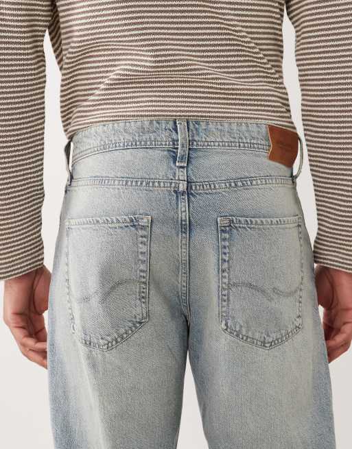 Jack & Jones Eddie loose fit jeans in light wash, 4 of 5