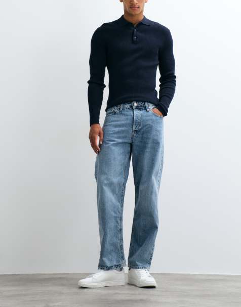 Jack & Jones Eddie loose-fit jeans met lichte wassing - view 1