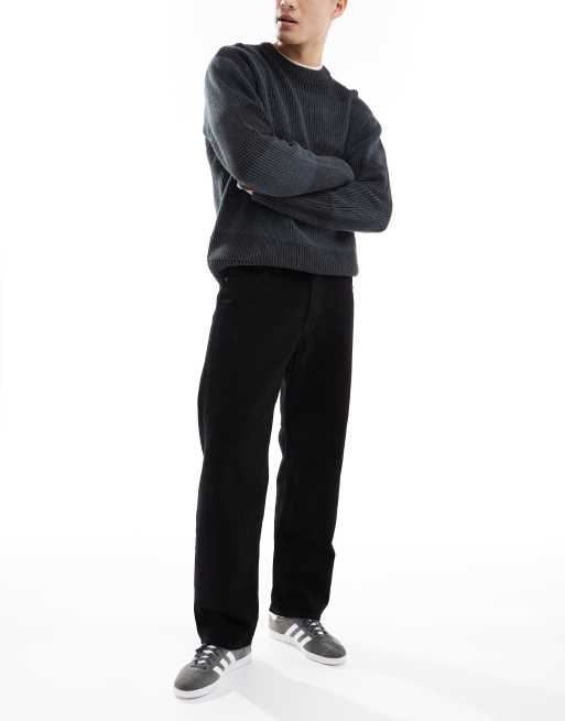 Jack & Jones Eddie loose jean in black