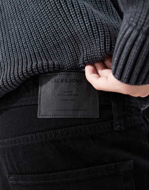Jack & Jones Eddie loose jean in black