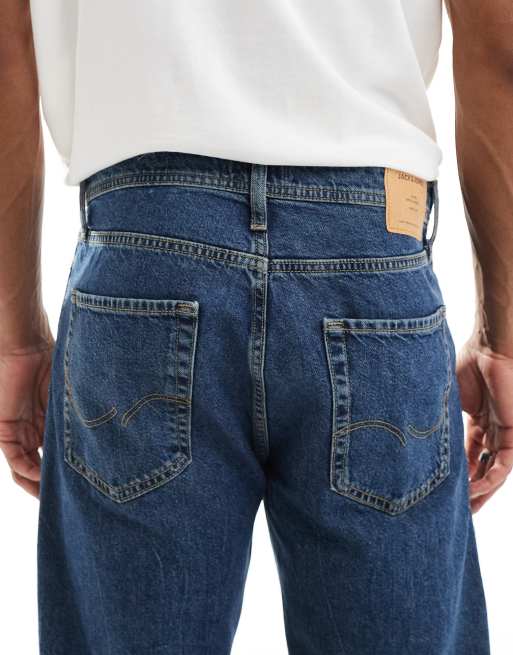 Jack & Jones Eddie loose jeans in vintage blue