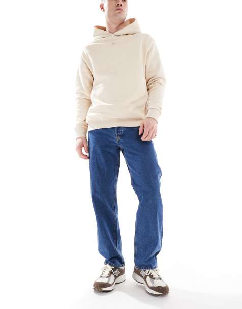 Jack & Jones - Eddie - Losse jeans in middenblauwe wassing - view 1