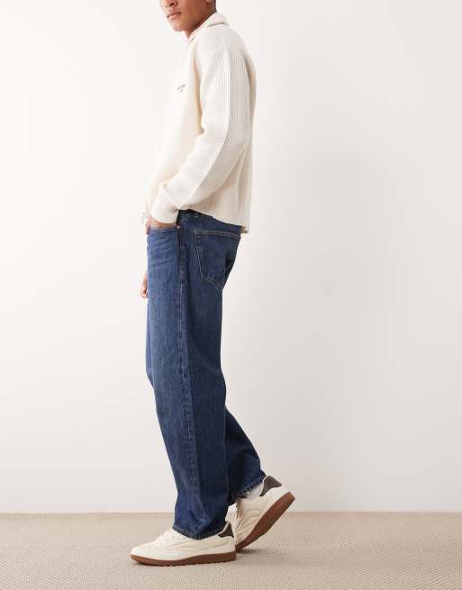 Jack & Jones – Eddie – Niebieskie jeansy o luźnym kroju, 3 z 5