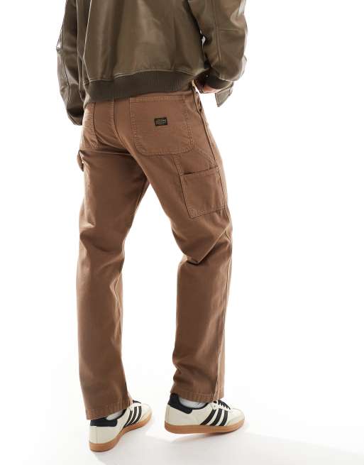 Jack & Jones - Eddie - Pantalon ample style charpentier - Marron délavé , 5 de 5
