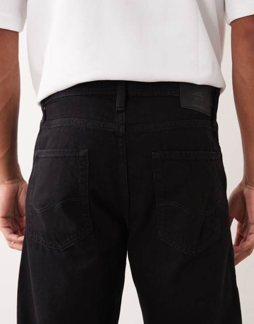 Jack & Jones - Eddie - Sorte løstsiddende jeans, 4 af 5