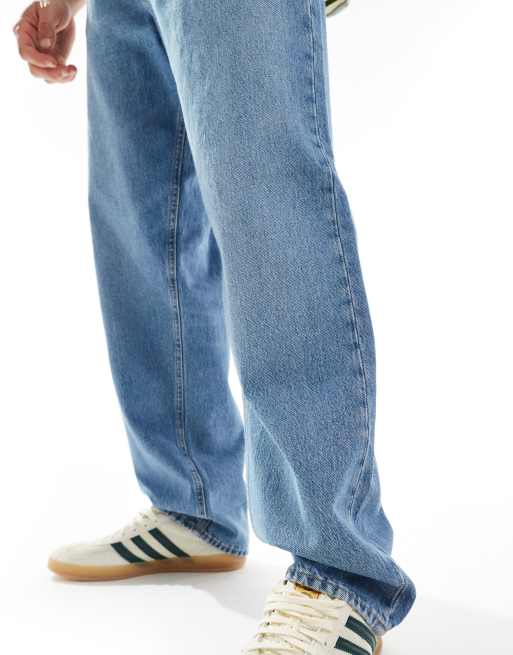 Jack & Jones - Eddie - Stive jeans i loose fit med mellemblå vask , 4 af 5