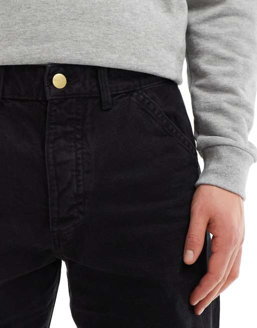 Jack & Jones – Eddie – Svarttvättade snickarjeans med ledig passform , 5 av 5